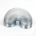 thumbnail image 1 of Juguete de resorte original Slinky Walking, juguete Slinky de metal de 2,75 pulgadas de diámetro, juguetes antiestrés, juguetes para niños de 5 años en adelante de Just Play, 1 of 5