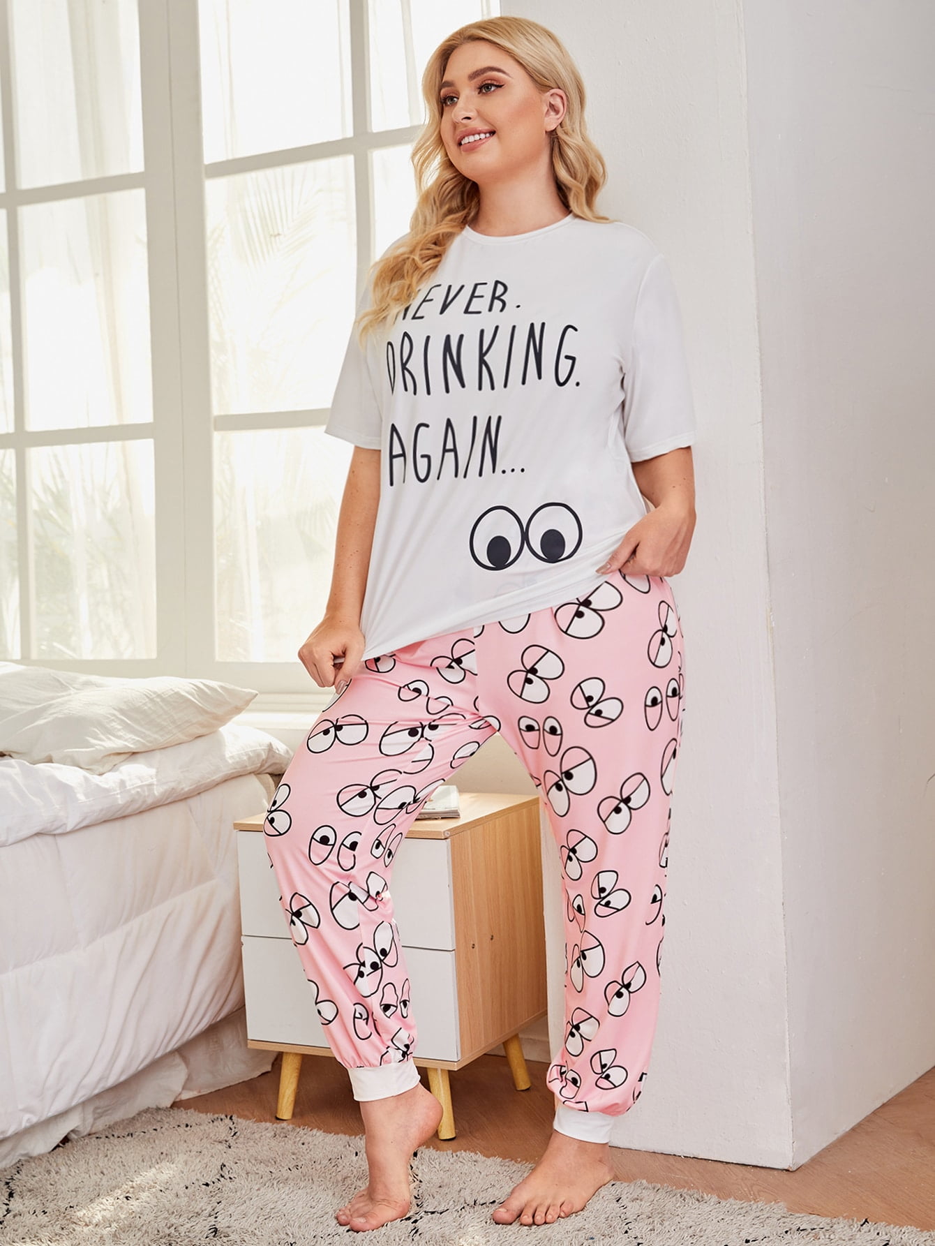 Girls Slogan Pyjamas Childrens Pjs Kids Tweens Teens Soft Luxury Lounge Set Gift 