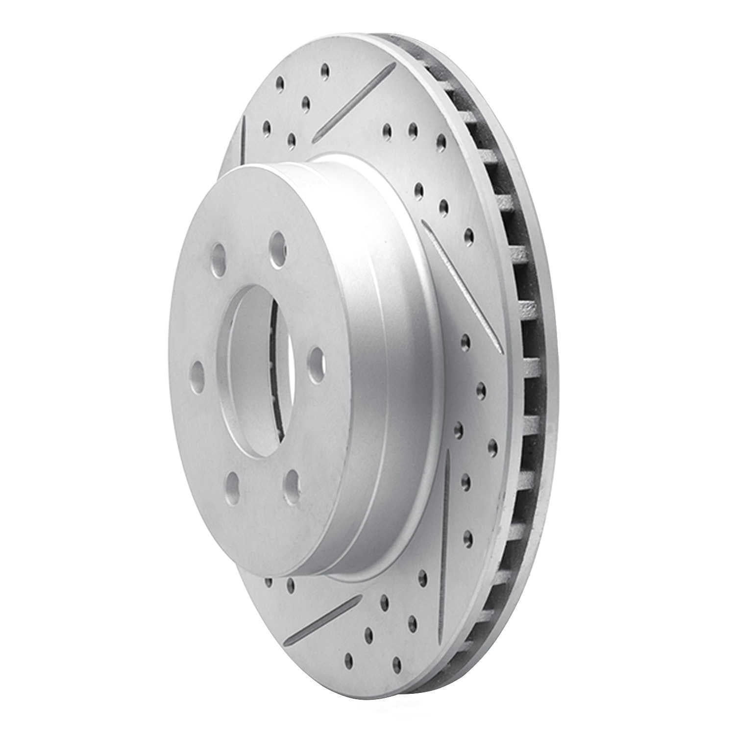 Dynamic Friction Company 830-40084L DFC Geoperformance Rotor - Drilled and Slotted