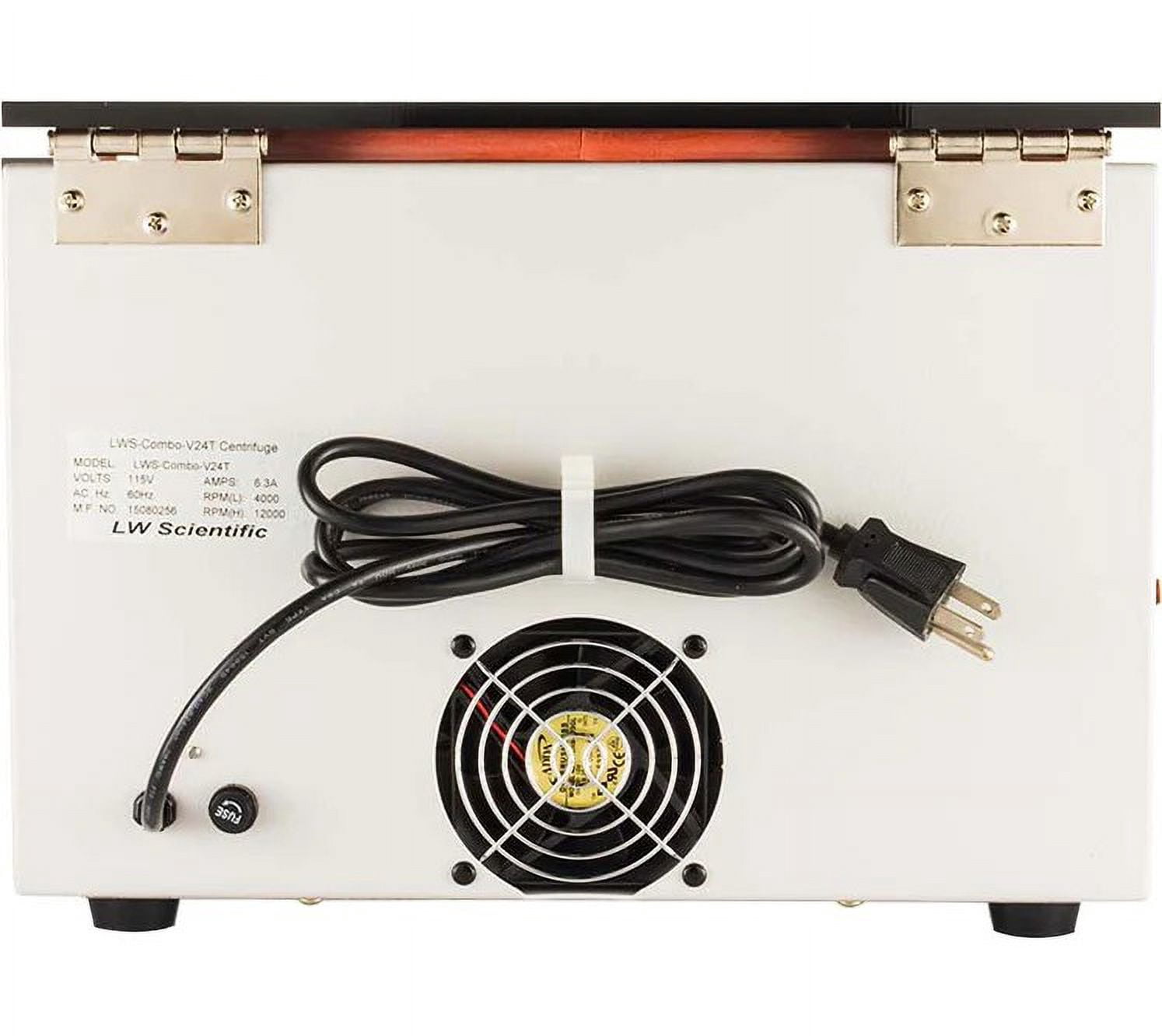 LW Scientific CMC-1224-77T3 Combo V24T Digital Brushless 12PL TT Rotor & 24PL Crit Rotor 110 & 220V Auto Centrifuge