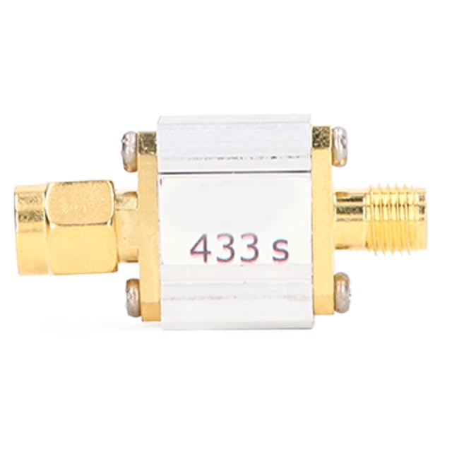 SMA Filtre d'Interface, Filtre Passe-Bande à Plage Dynamique Élevée Taille Compacte 50 Ohms Compatibilité pour les Machines d'Extraction d'Hélium