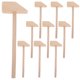 thumbnail image 1 of 10 mini mazos de madera, pequeños martillos de madera, juguetes de martillos pequeños, bloques de construcción, martillos, 1 of 7