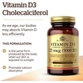 thumbnail image 5 of Solgar Vitamin D3 Cholecalciferol 5000IU 120 Capsules, 5 of 9