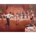 thumbnail image 3 of Jason Delancey "Saturday Night" Newly Custom FRAMED Black Art Music Dance Generic, 3 of 3