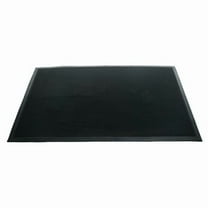 HomeRoots 573967 32 x 48 in. Black Rubber Outdoor Door Mat