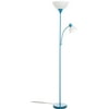 Mainstays Combo Floor Lamp, Aqua Blue
