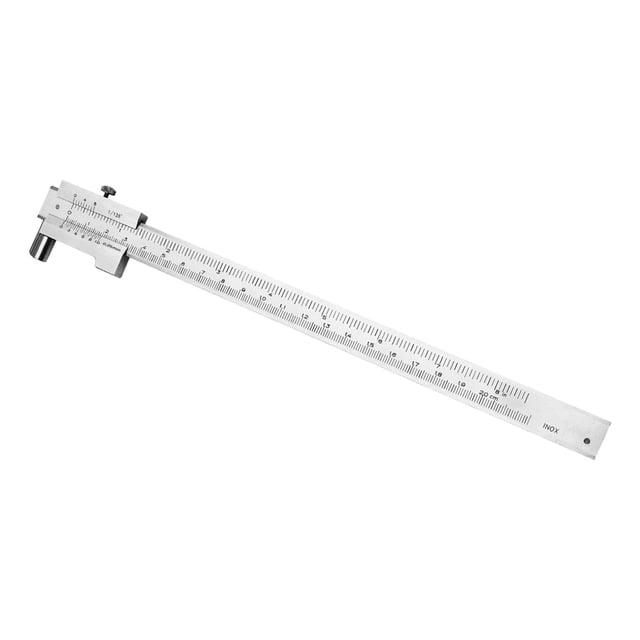 Calibrador Vernier mayimx de 0-200mm con bolsa de almacenamiento herramienta de medición mm/pulgadas