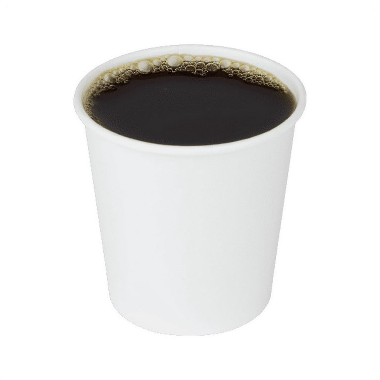 Compostable 4 oz Espresso Cups - Karat Earth 4oz Eco-Friendly Paper Hot  Cups - White (62mm) - 1,000 ct