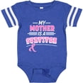 thumbnail image 3 of Inktastic My Mother is a Survivor Breast Cancer Awareness Boys or Girls Baby Bodysuit, 3 of 5