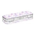 thumbnail image 2 of Plastic Pencil Box Large Capacity Pencil Boxes Clear Boxes with Snap-Tight Lid Stylish Office Supplies Storage Organizer Box Unicorn Silhouette Pattern, 2 of 7