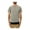 Grey - mediumgray, variant on DOPE Mens The Leather Paneled Embellished T-Shirt, Grey, X-Large
