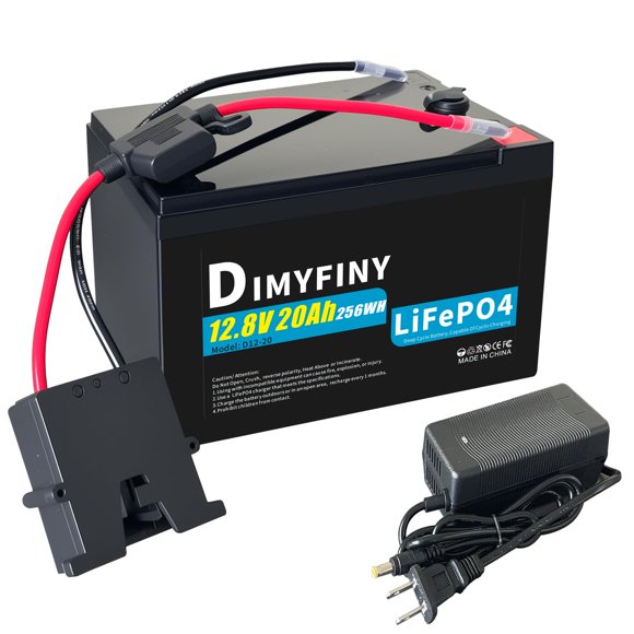 12V 20Ah Replacement Battery LifePO4 Lithium, Compatible with Fisher Price Power Wheels 12 Volt Ride-On toys & car, Lightweight & Long-Las