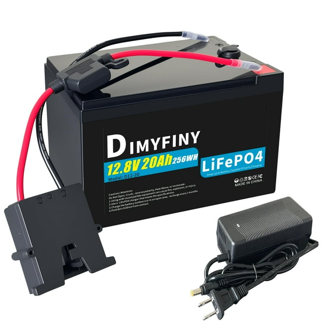 12V 20Ah Replacement Battery LifePO4 Lithium, Compatible with Fisher Price Power Wheels 12 Volt Ride-On toys & car, Lightweight & Long-Las