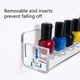 thumbnail image 4 of Moyic Organizador de pared para esmalte de uñas, 2 uds., soporte multiusos para dormitorio y mujer, estante de decoración para salón de Almacenamiento y organización del hogar, 4 of 6
