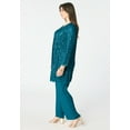 thumbnail image 3 of Roaman's Women's Plus Size Plus-Size 3 Piece Allover Sequin Lace Jacket And Tank Pant Set, 3 of 4