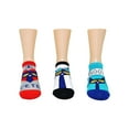thumbnail image 2 of Pete the Cat Kids I Heart Pete 3 Pair Pack of Lowcut Socks, 2 of 3