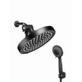 thumbnail image 1 of Regadera Xtellar de ducha Baño Circular Alta Presion Tipo Lluvia Ajustable Color Negro, 1 of 5