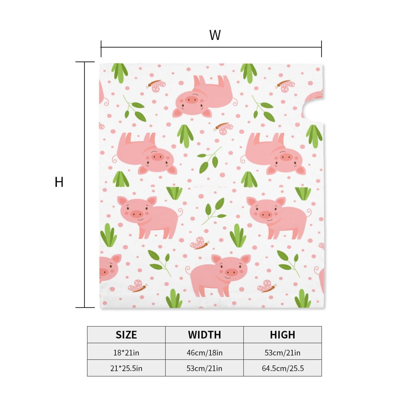 Xecao Funny Little Pigs for Mailbox Cover with Magnetic Strips, Waterproof and Sunscreen, Adds a Decorative Touch to Your Garden Yard.