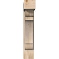thumbnail image 2 of Ekena Millwork 7 1/2"W x 28"D x 40"H Olympic Block Smooth Bracket w/ Offset Brace, Douglas Fir, 2 of 25