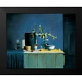 thumbnail image 2 of Harris, Michael 14x12 Black Modern Framed Museum Art Print Titled - Stillife in blue, 2 of 5