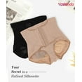 thumbnail image 2 of VASLANDA Tummy Control Panties for Women Shapewear Butt Lifter Short High Waist Trainer Corset Slimming Body Shaper Underwear, 2 of 6
