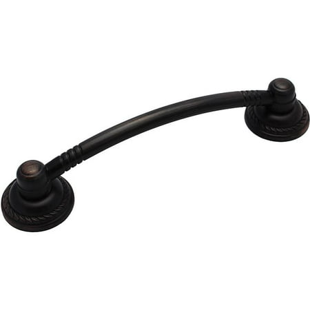 Brushed Bronze Cabinet Pulls - GlideRite 3.75-inch CC Oil Brushed Bronze Rope Bow Cabinet Pulls (Case of 25)