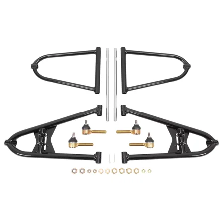 Kojem Front Upper & Lower Extended A-Arms  2 0 for 2001-2005 Yamaha Raptor 660R Left & Right Steel