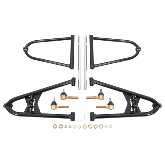 Kojem Front Upper & Lower Extended A-Arms  2 0 for 2001-2005 Yamaha Raptor 660R Left & Right Steel