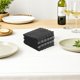 thumbnail image 4 of unbranded 100Ud Servilletas Decorativas Negras Con Forma De Para Mesas De Cena Y Celebraciones, 4 of 8