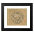 thumbnail image 2 of Charles-Nicolas Odiot 17x15 Black Modern Framed Museum Art Print Titled - Design for the Medal to Commemorate the Charter of 1830 (1830), 2 of 5