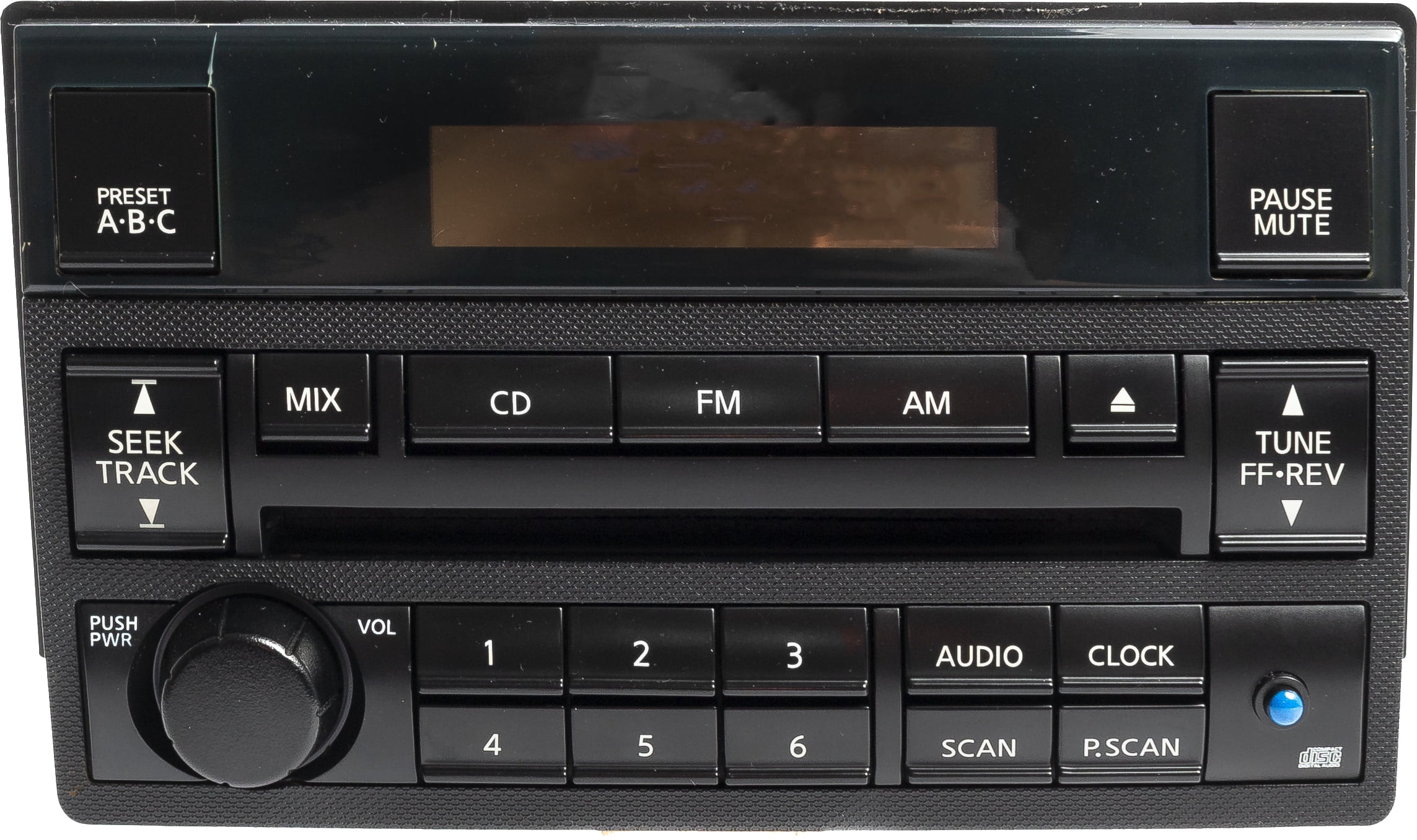 Restored 20052006 Nissan Altima AM FM Radio CD Player w Bluetooth Black Part 28185ZB00B (Refurbished)