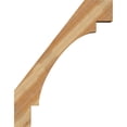 thumbnail image 3 of 6"W x 28"D x 36"H Merced Rough Sawn Knee Brace, Western Red Cedar, 3 of 4