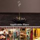 thumbnail image 4 of 3 pieces Retro Lotus Holder Brass Incense Holder Lotus Stick Incense Burner and Cone Incense Holder 6 Incense Holes, 4 of 4