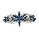 thumbnail image 1 of Faship Gorgeous Azul Marino Rhinestone Crystal Flora Pasador de Pelo Clip, 1 of 5