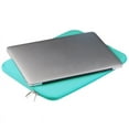 thumbnail image 3 of MesaSe 15.6 Inch Blue Laptop Sleeve Case Soft Carrying Computer Bag Cover Compatible for MacBook Air Notebook Tablet Ultrabook Chromebook Dell HP ThinkPad Lenovo Asus Toshiba, 3 of 8