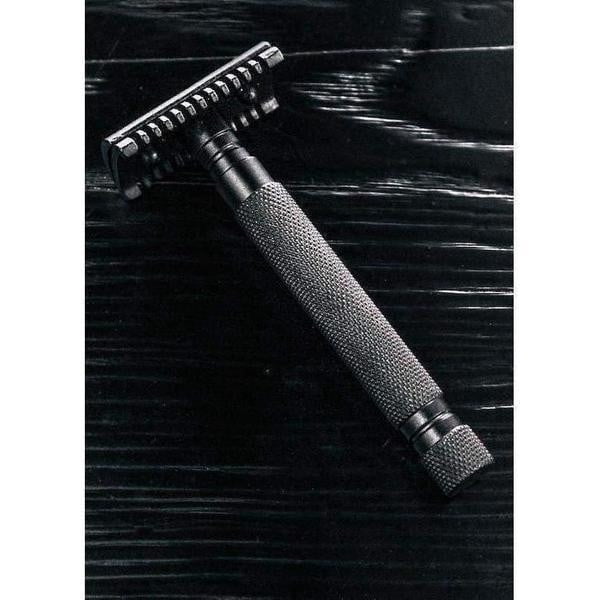 WCS Midnight Collection Razor 78B, Black Stainless Steel Closed Comb-Closed Comb