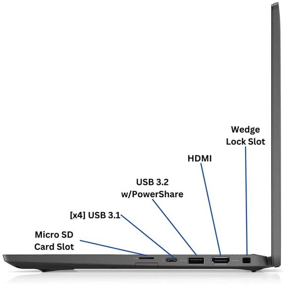 Restored Windows 11 Pro Laptop PC 14" Dell Latitude 7420 | Intel Core i7-1185G7 Quad-Core (4) CPU | 32GB RAM | 1TB SSD | Home or Office Computer