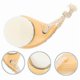 thumbnail image 4 of Face Cleaning Brush Handle Pore Cleansing Brush Wood Facial Brush Face Scrubber Ha, 4 of 4