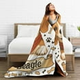 thumbnail image 4 of Beagle Blanket Beagle Gifts for Women Women Cute Dog Blanket for Dog Lovers Soft Flannel Cozy Fleece Fuzzy Plush Warm Bedding Stuff for Users Adults 60 x 80 Inch, 4 of 8