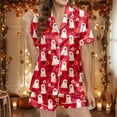 thumbnail image 2 of Womens Pajama Sets Halloween Printed Short Sleepwear Loungewear Nightwear Nightclothes Homewear, 2 of 5