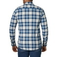 thumbnail image 2 of Wrangler Men's Long Sleeve Premium Slim Fit Stretch Plaid Shirt, 2 of 2