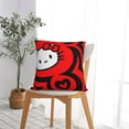 thumbnail image 4 of Hello Kitty Pillow Cover, Square Throw Pillow Cases For Couch Sofa Bed Living Room,Home Decorative, 22"X22", 4 of 9