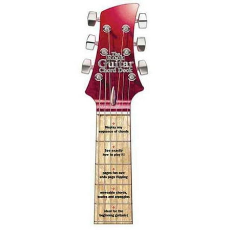 The Rock Guitar Chord Deck Walmart Com