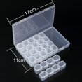 thumbnail image 4 of 28 Slots Plastic Storage Box Diamond Painting Kits Nail Art Rhinestone Tools Beads Storage Box Case Organizer Holder, 4 of 5
