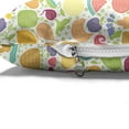 thumbnail image 4 of Vegetables Pet Bed, Cartoonish Repetitive Pattern with Vivid Healthy Organic Vegetarian Foods, Chew Resistant Pad for Dogs and Cats Cushion with Removable Cover, 24" x 39", Multicolor, by Ambesonne, 4 of 4
