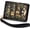 Bookshelf Skull, variant on Women's Wallet, Detachable Wrist Strap Wristlet with 16 Card Slots, Accordion Holder, ID Window, Water-Resistant PU Leather for Small Purse Travel Daily Use ( Flower-1)