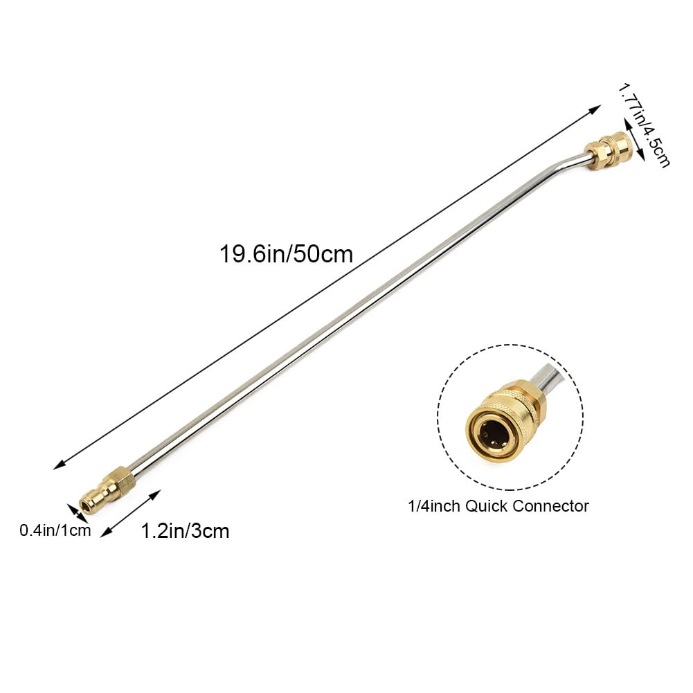 FANJIE High Pressure Washer Extension Wand turbo nozzle 1/4\\" Quick Connect Spray Nozzle