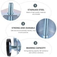 landege 4pcs Leveling Feet Heavy Duty Furniture Levelers Adjustable