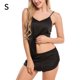 thumbnail image 1 of Conjunto de ropa de dormir para mujer Encantador chaleco con cuello en V, pantalones cortos, camisón, negro, S Inevent XX000231-06, 1 of 7