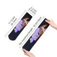 thumbnail image 4 of Silaia Bluey Print Adult Socks,Ankle Athletic Running Socks,Cushioned Breathable Low Cut Sports Tab Socks for Men and Women,Moisture-Wicking Crew Socks, 4 of 7